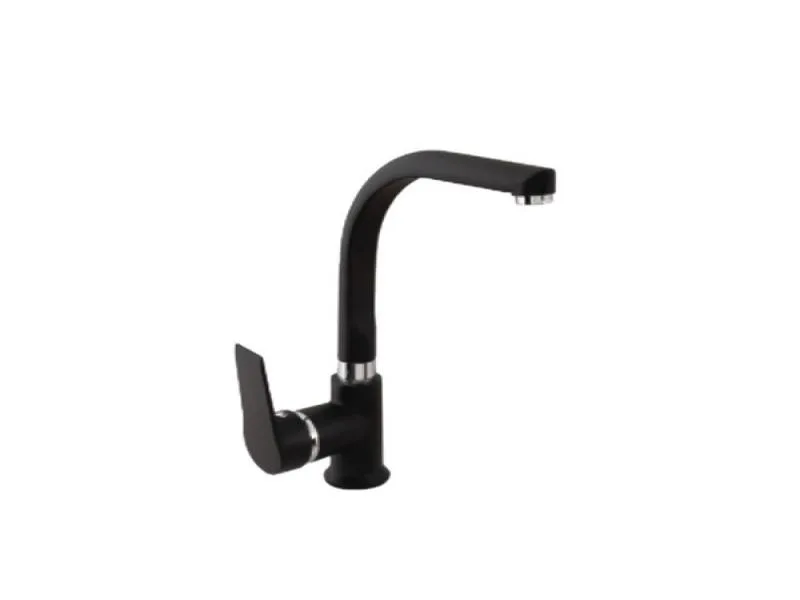 ACAR STİLLA BLACK KUĞU LAVABO BATARYASI