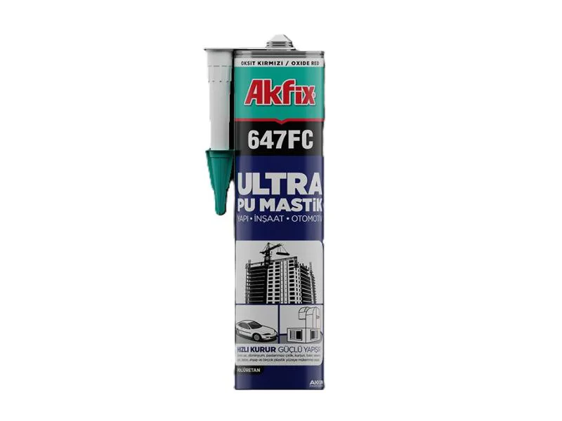 AKFIX ÇELIK MASTIK KIRMIZI (24 AD)(AA475)