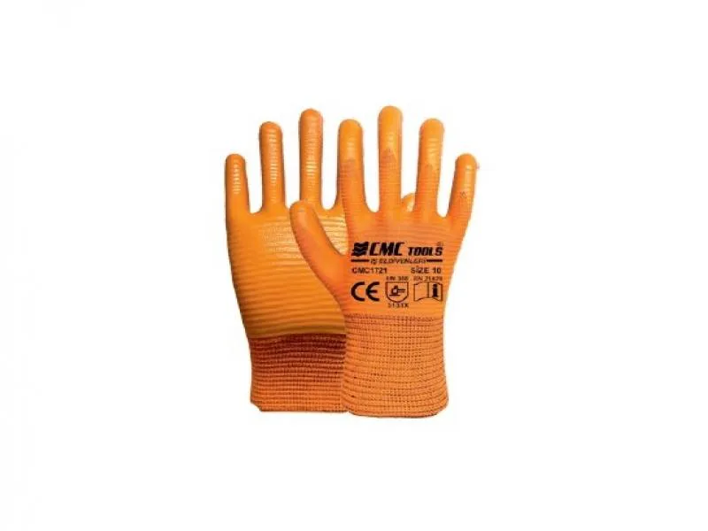 CMC ZEBRA ELDİVEN TURUNCU-TURUNCU 1/2