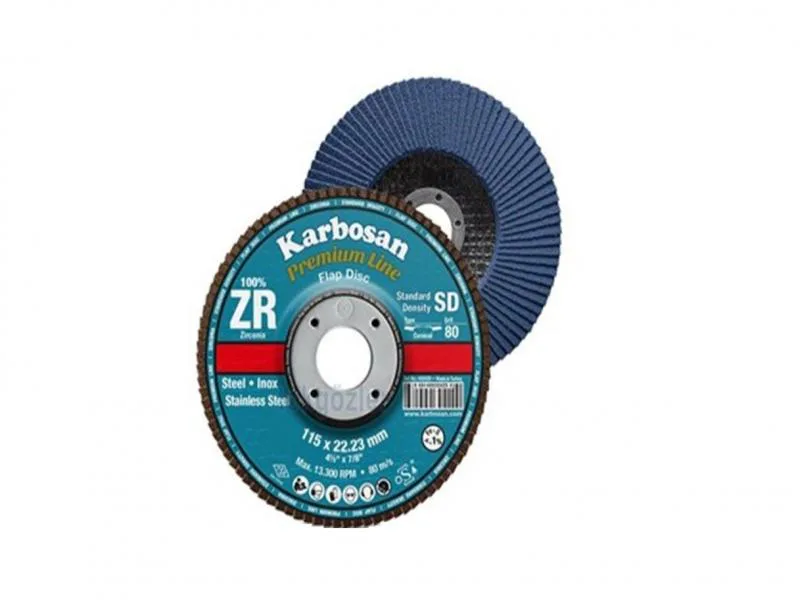 KARBOSAN ZİRKONYUM FLAP DİSK 115 MM 80 KUM(10)