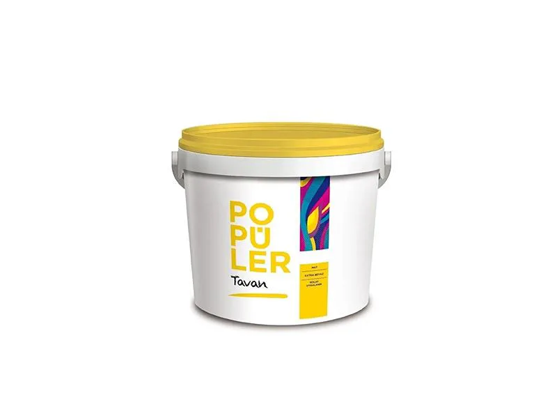 POLİSAN POPULER TAVAN MAT BEYAZ 17,5 KG