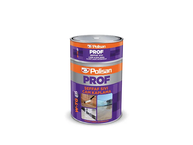 POLİSAN W-TG 2K ŞEFFAF CAM 3 KG(LİKİT GLASS)