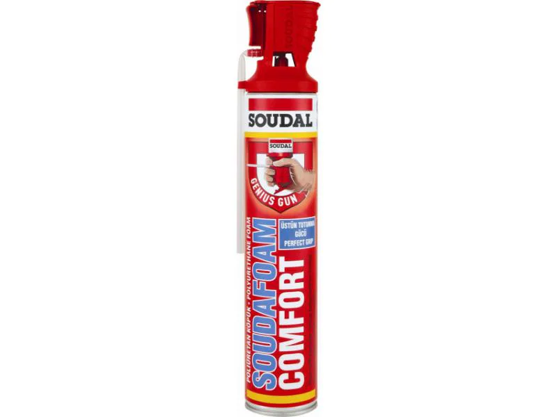 SOUDAL COMFORT KÖPÜK VALFLI 1K 750 ml (12 Adet)