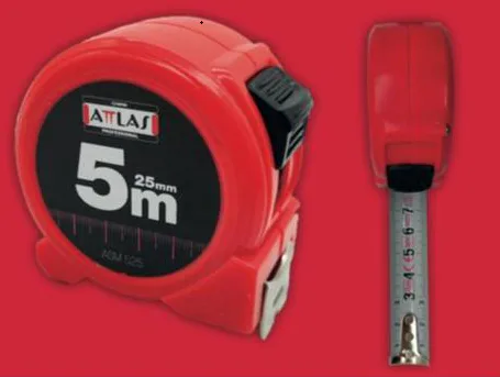 ATTLAS ASM 525 ŞERİT METRE 5mX25mm