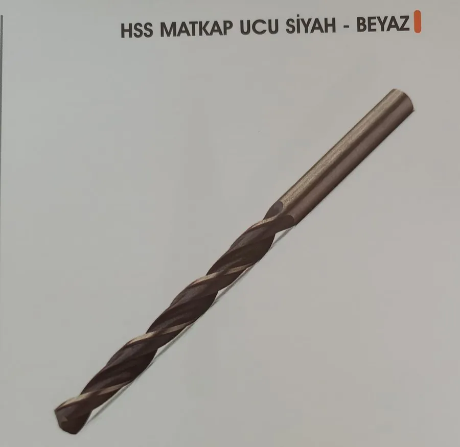 BAYTEC HSS MATKAP UCU 13.5MM SİYAH/BEYAZ (25)