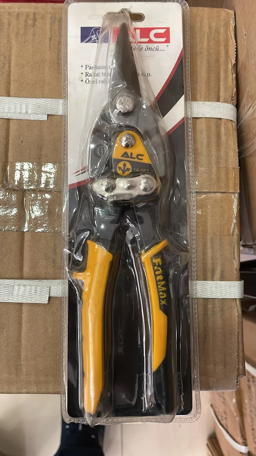 İTHAL DÜZ TENEKE MAKASI (kaportacı)