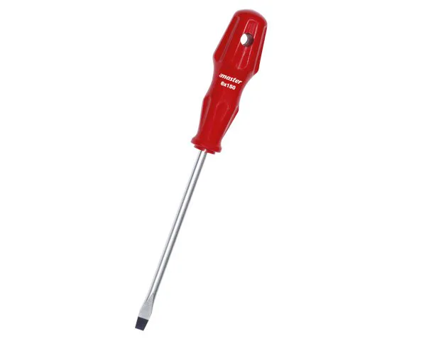 KUPA DÜZ TORNAVİDA KIRMIZI 6 x 125