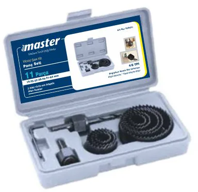 MASTAR PANÇ SETİ AHŞAP 11 PCS (20ad)
