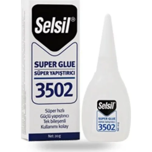 SELSİL 3502 SUPER GLUE JAPON YAPIŞTIRICI 20 GR