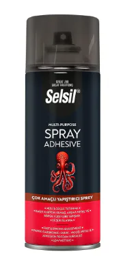 SELSİL ÇOK AMAÇLI YAPIŞTIRICI SPREY 400 ML (12)