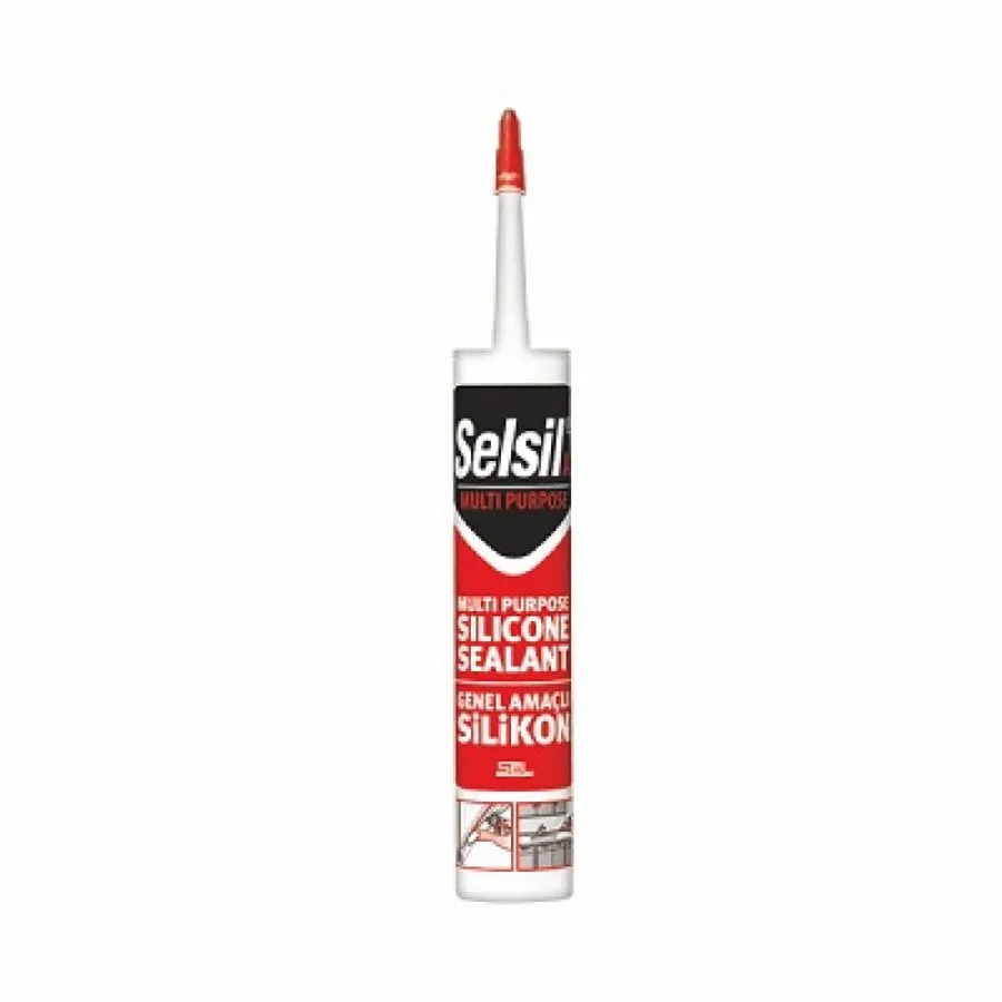 SELSİL GENEL AMAÇLI SİLİKON ANTRASİT GRİ 280 GR(25