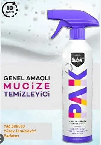 SELSİL PAK KÖPÜK TEMİZLEYİCİ SPREY 500ML (12)