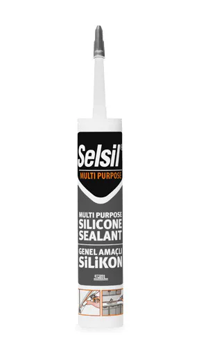 SELSİL SİLİKON ALÜMİNYUM GRİ (25ad)
