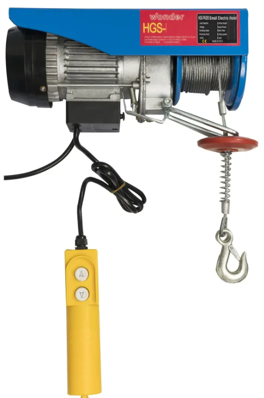 WONDER 600-1200 KG 1800 W ELEKTRİKLİ VİNÇ