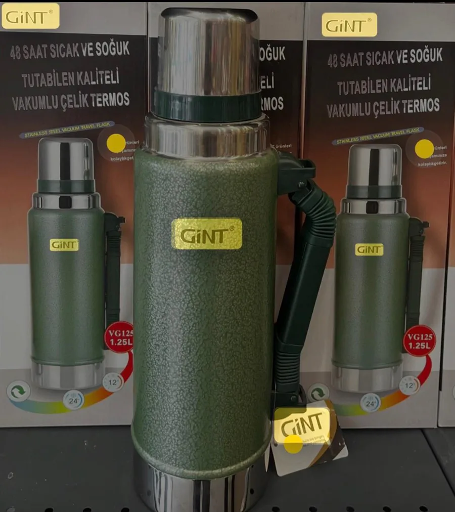 1.2 LİTRE GİNT KORUMALI TERMOS