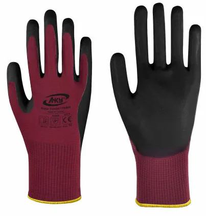 AKY ELDİVEN PRACTICAL BORDO-SİYAH PN600 NO: 10