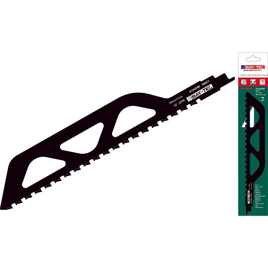 BAYTEC TUĞLA-YTONG TİLKİ KUYRUĞU S2243HM-455mm(20)
