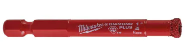 MİLWAUKEE HEX ELMAS FAYANS SERAMİK UÇ 6MM 1/4
