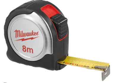 MİLWAUKEE ŞERİT METRE INOX GÖVDE 8/25MM