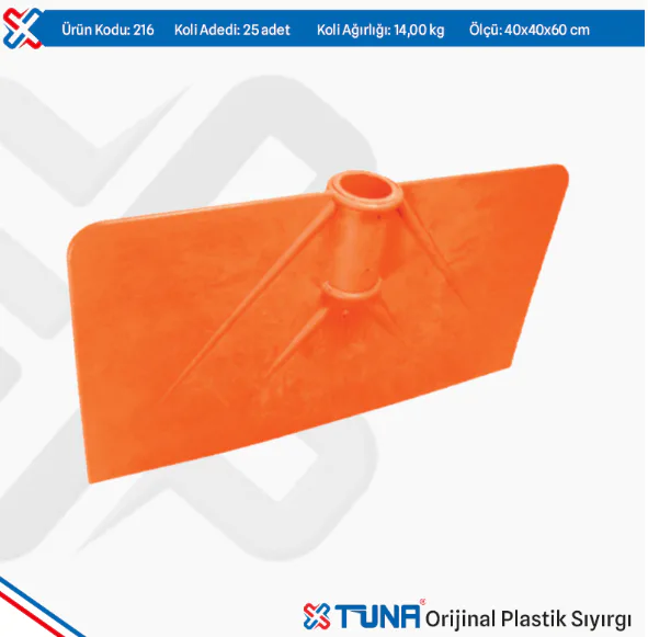 TUNA HANGAR ORJİNAL PLASTİK SIYIRGI