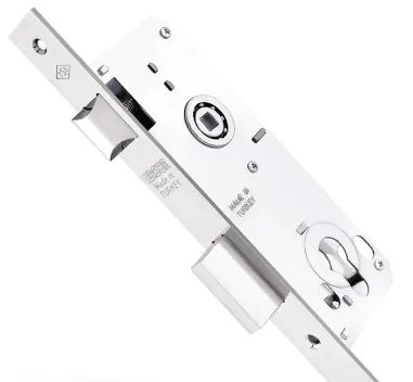 TURSAN SİLİNDİRLİ GÖMME KİLİT (NİKEL) 35 mm