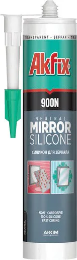 Akfix SA081 900N Nötr Ayna Silikonu 280 ml Şeffaf