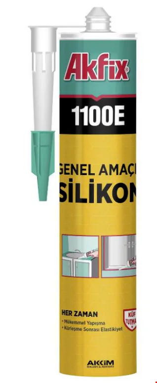 Akfix SA143 Silikon 280ml Siyah
