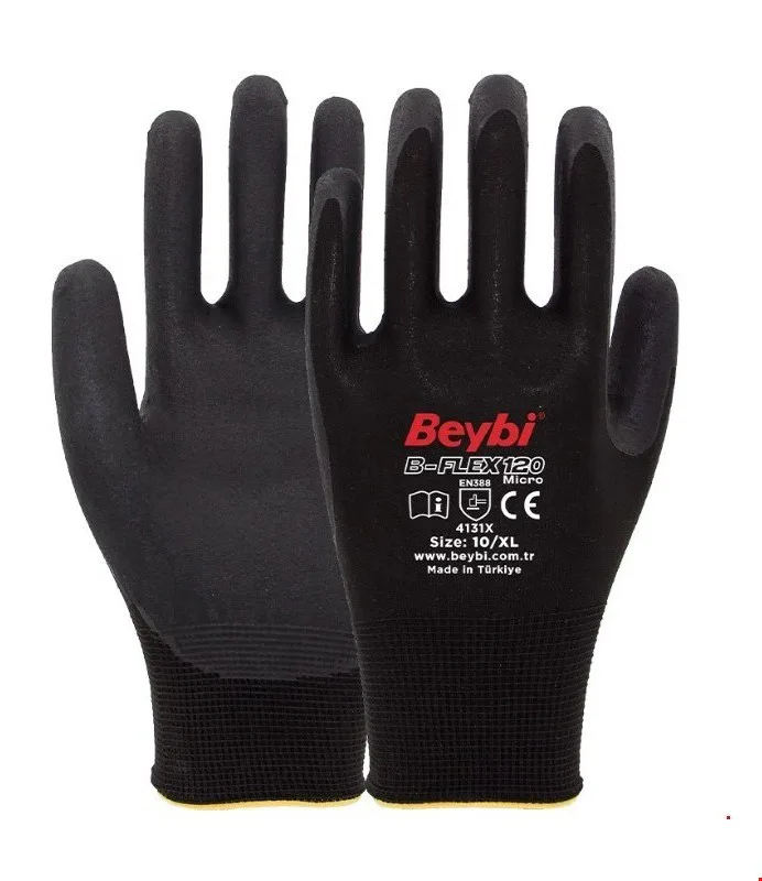 Beybi B-Fleks120 Köpük Eldiven No:8