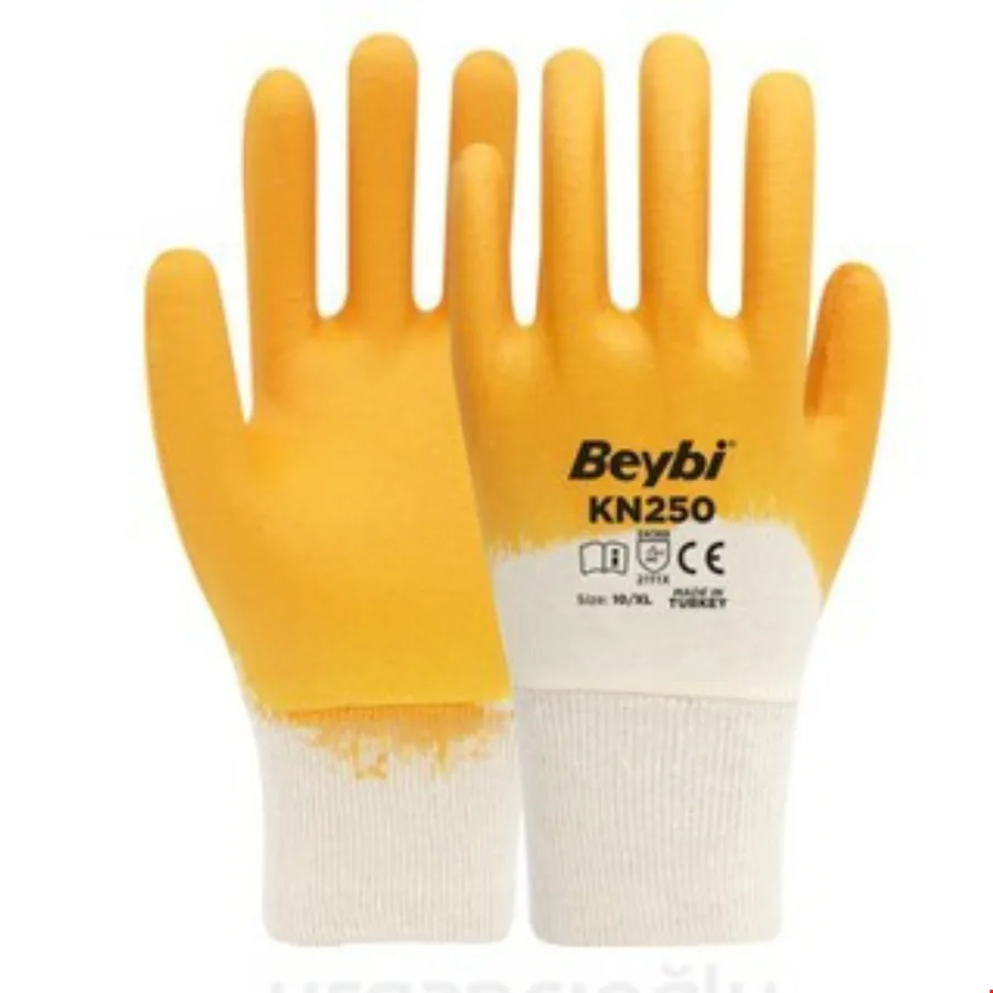 Beybi Nitril Örme Eldiven Kn250 No:10