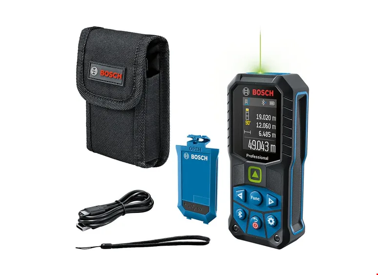 Bosch 0601072U01 Yeşil Lazerli Uzaklık Ölçer GLM50-27CG