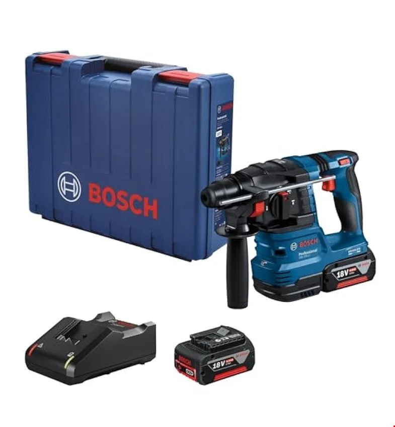 Bosch 0611924021 GBH 185 Lı Akülü Kırıcı Delici 2*4.0 Ah