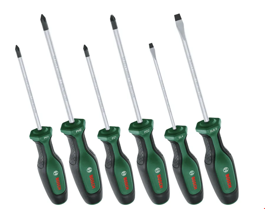 Bosch 1600A02BX7 Tornavida Seti 6 Parça Set 1