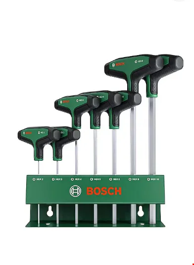 Bosch 1600A039J1 T Tipi Altıgen Tornavida Seti 7 Parça