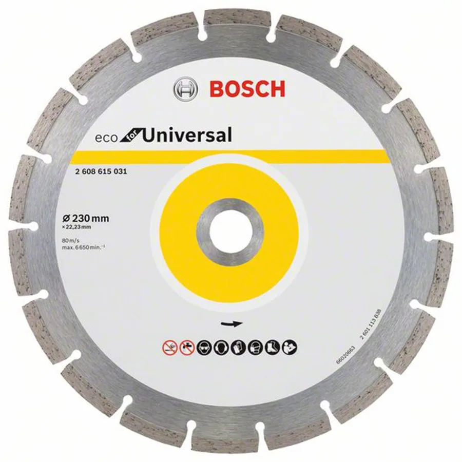 Bosch 2608615044 Elmas Soketli Testere Eco 230 mm