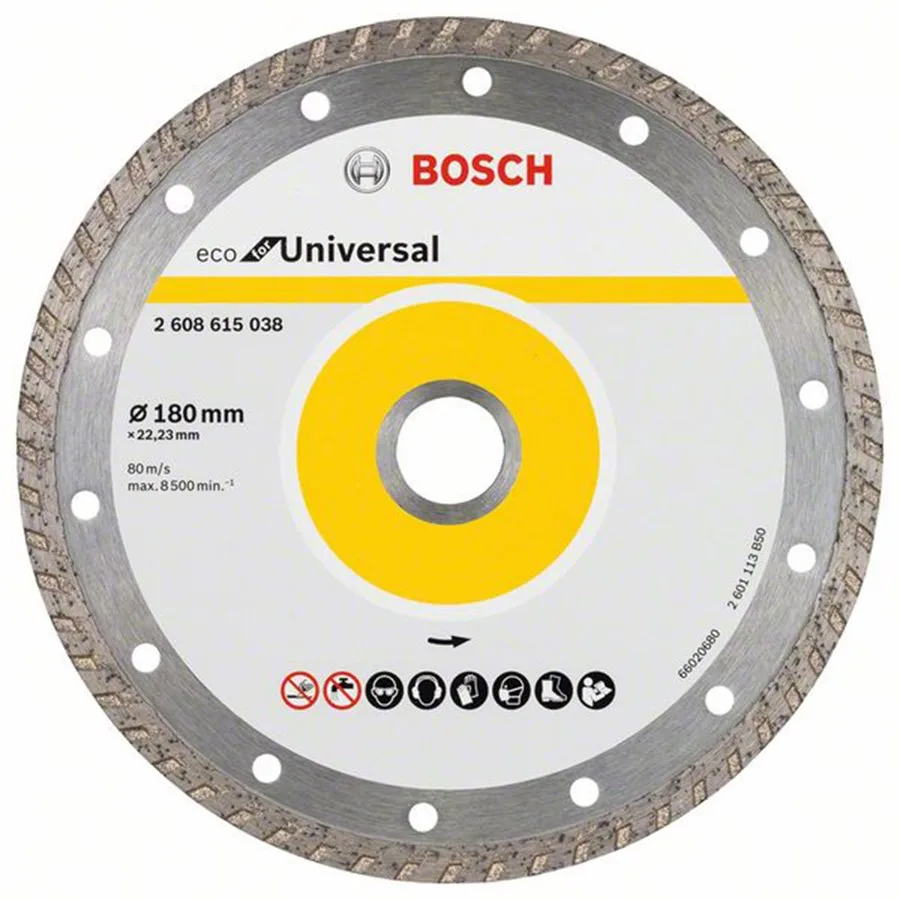 Bosch 2608615047 Elmas Turbo Testere Eco 180 mm