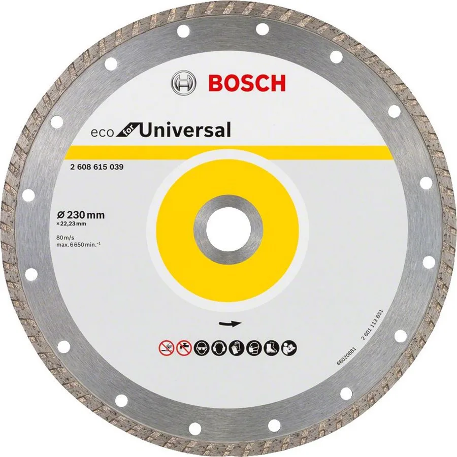 Bosch 2608615048 Elmas Turbo Testere Eco 230 mm