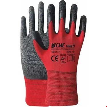 CMC 1711 Latex Eldiven 1/2 kırmızı
