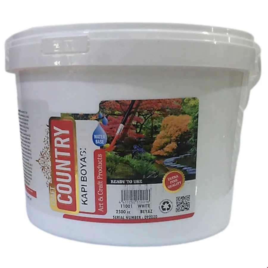 Country Kapı Boyası 11001 Beyaz 2500cc
