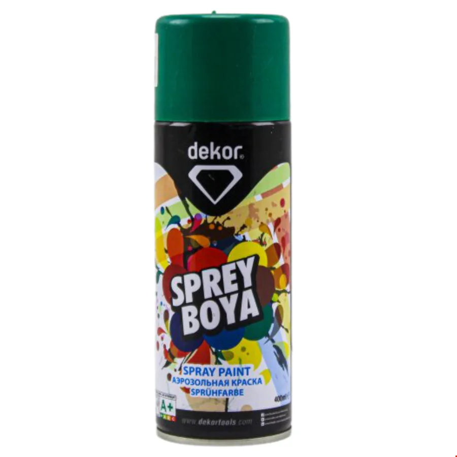 Dekor 661 Sprey Boya 400 ml Yeşil