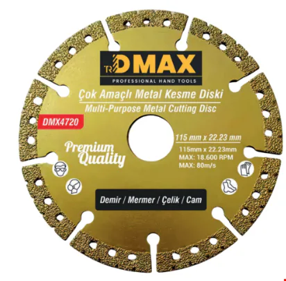 Dmax 4720 Çok Amaçlı Metal Kesme Diski