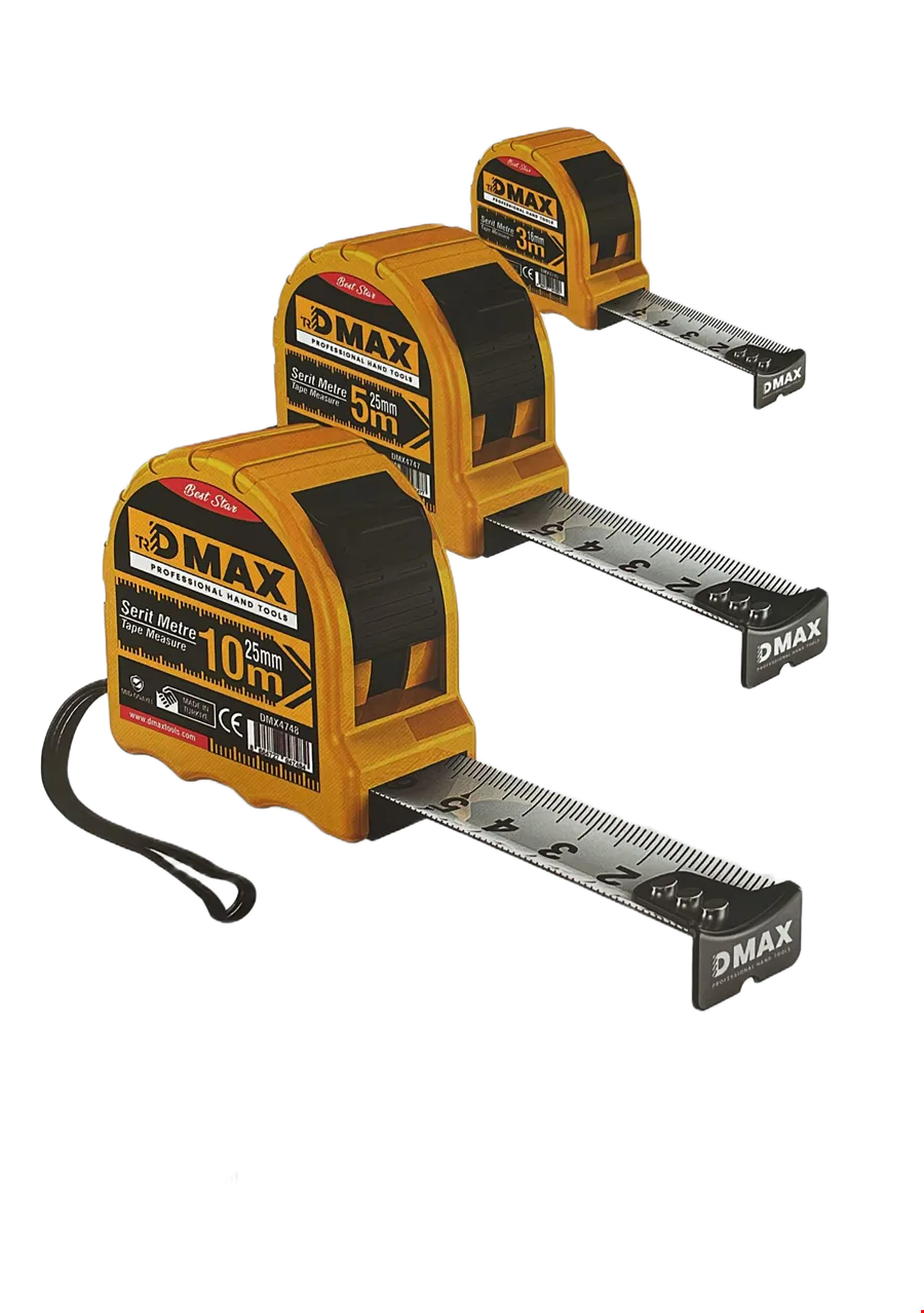 Dmax 4745 Prof Şerit Metre 3*16mm