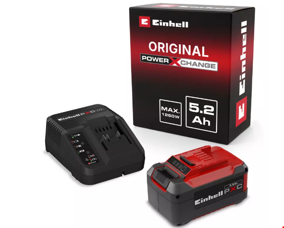 Einhell 4512147 Starter Kit Akü & Şarj Cihazı 5.2 AH