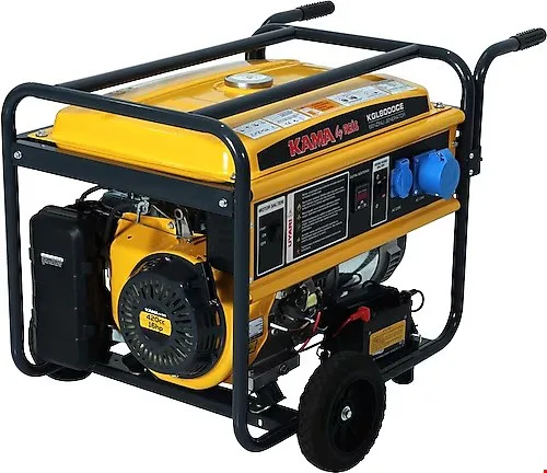 Factor Benzinli Jeneratör KGL8000CE İpli-Marşlı 8.1 Kva