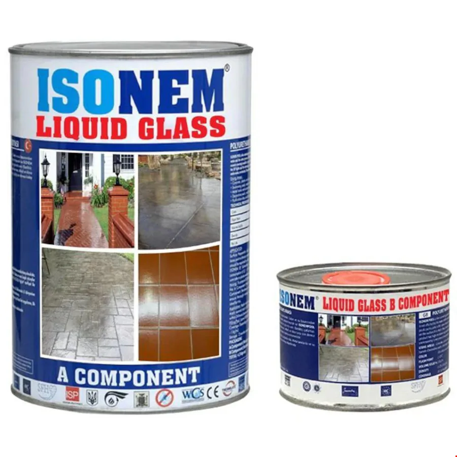 Isonem M479 Lıquıd Glass A+ B Komp. 4 Kg Şeffaf