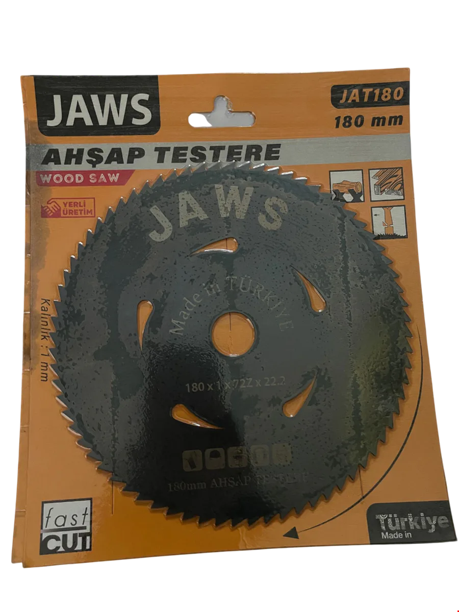 Jaws JAT180 Ahşap Daire Testere 180mm