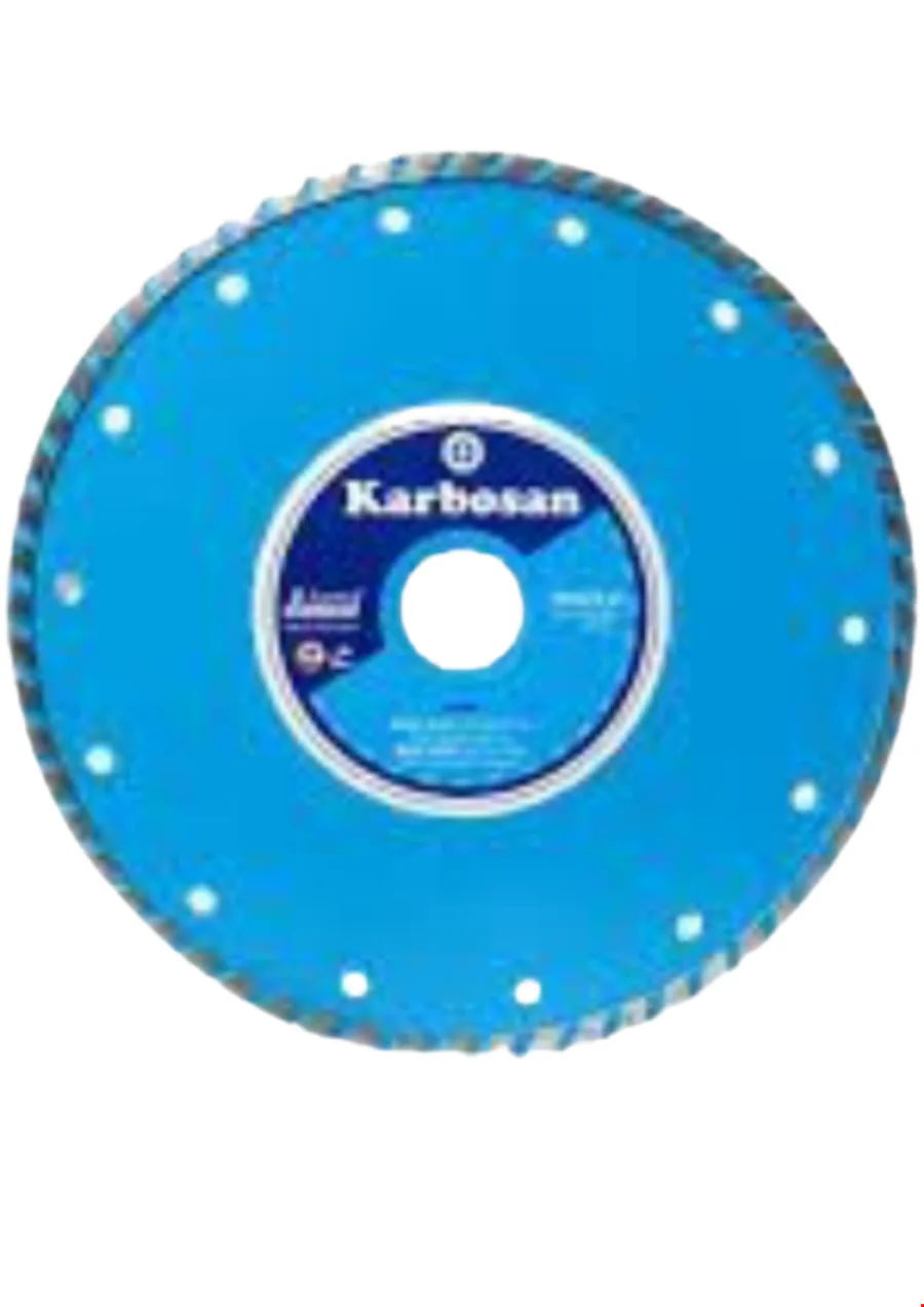 Karbosan Elmas Kesici Turbo Kanallı 115 /950310