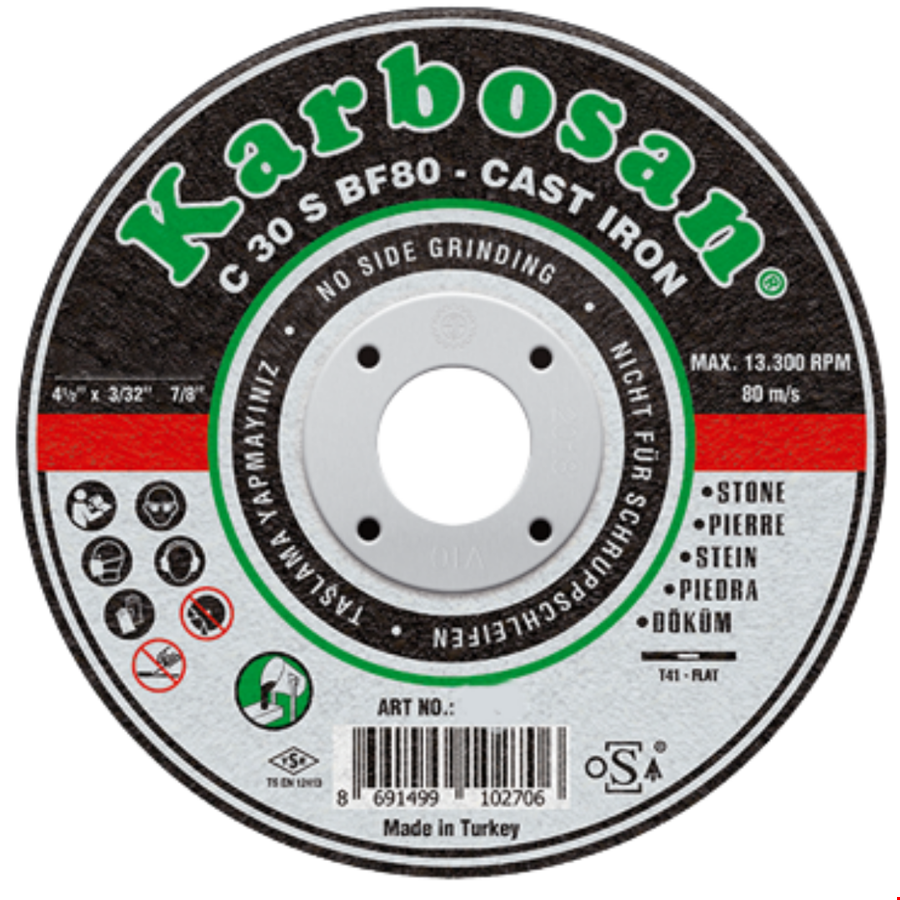 Karbosan SC Mermer Kesici 115x2.5x22 /910270