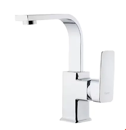Kare KRA29002 Sıera Mıx Lavabo Bataryası Krom Kısa Borulu