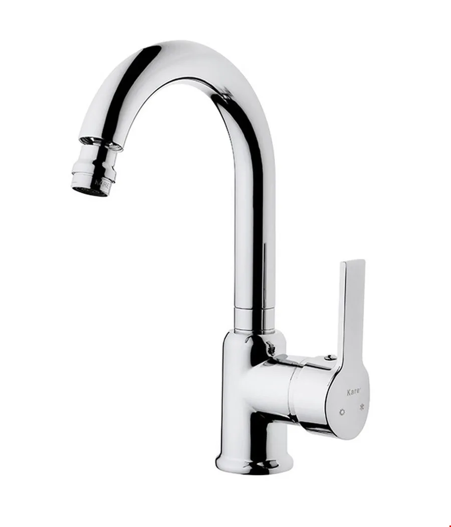 Kare Omega Mix Lavabo Bataryası ( Oynar Perlatörlü)