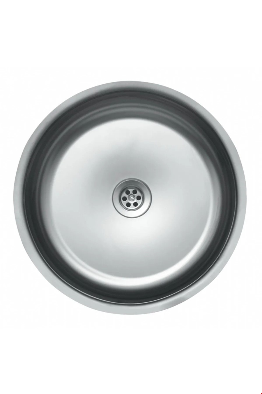 Krom Lavabo Evyesi Yuvarlak 38x38